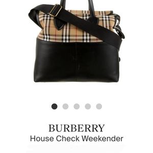 Burberry Weekender/Diaper bag
